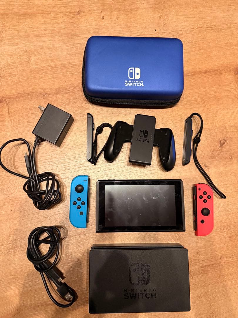 [注意点あり⚠️]Nintendo Switch 本体 青/赤 ジャンク Nintendo Switch 本体 青/赤 ジャンク品 - メルカリ