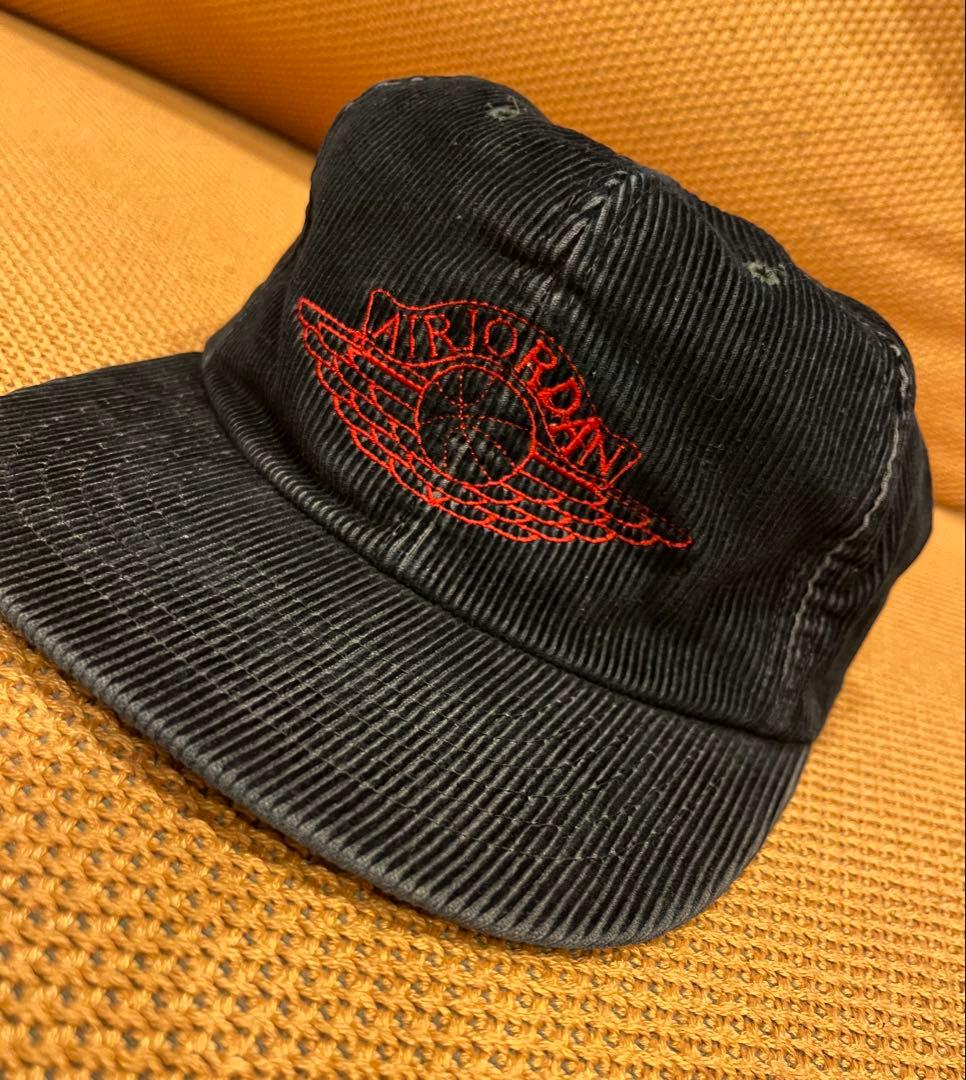 ブート 80s AIR JORDAN コーデュロイキャップ