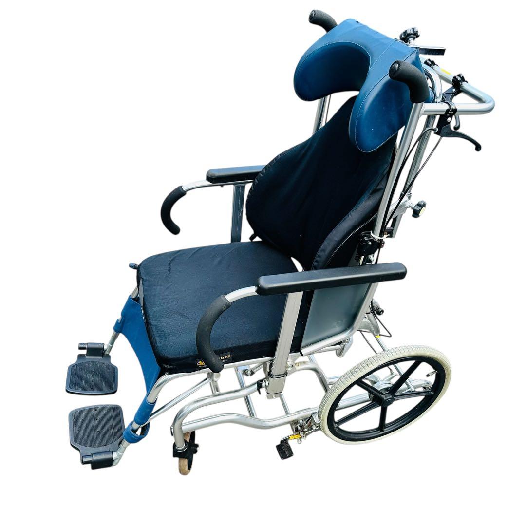 松永 車椅子 MH-1R マイチルト 介助用