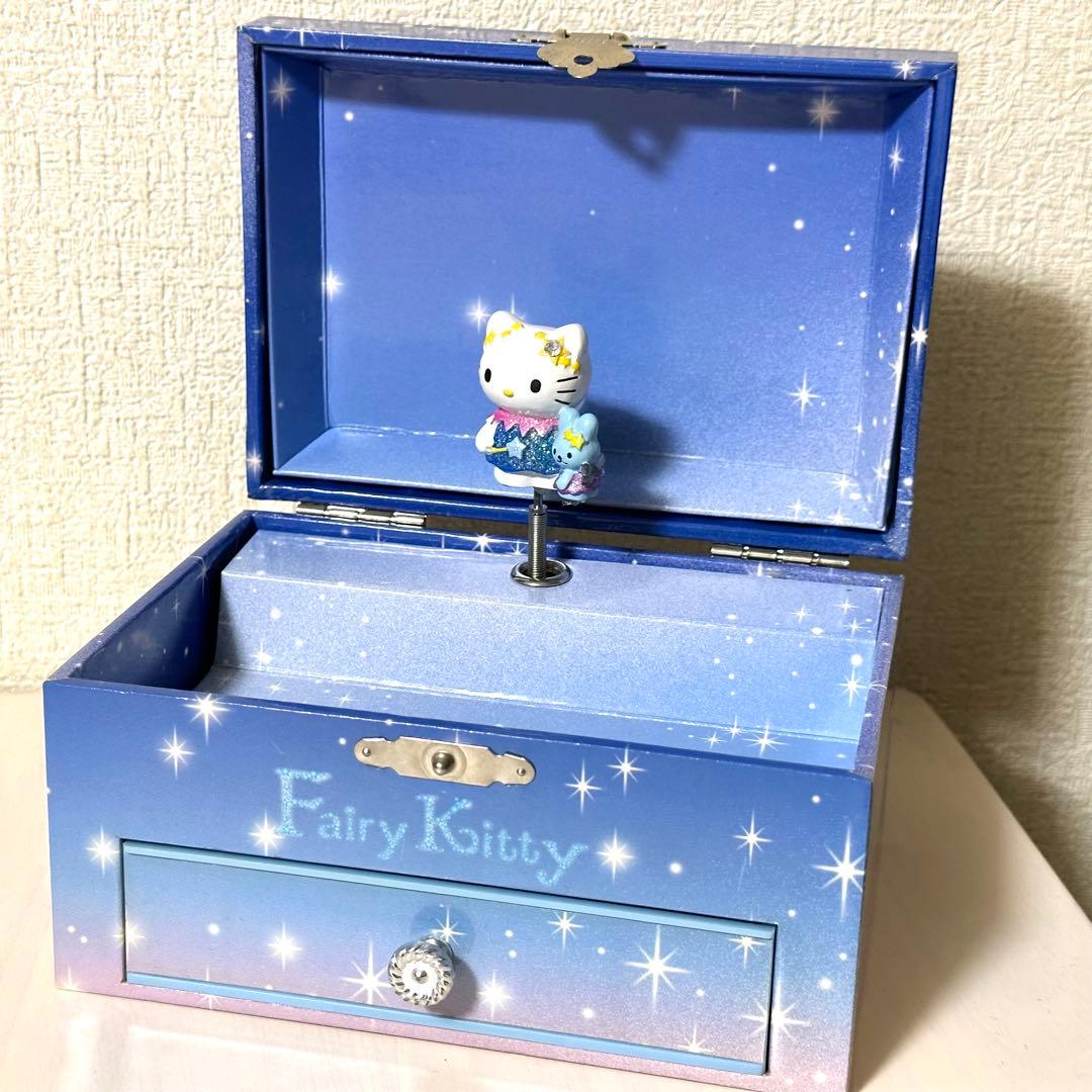 ハローキティ オルゴール 夜空ノムコウ レトロ キティちゃん サンリオ