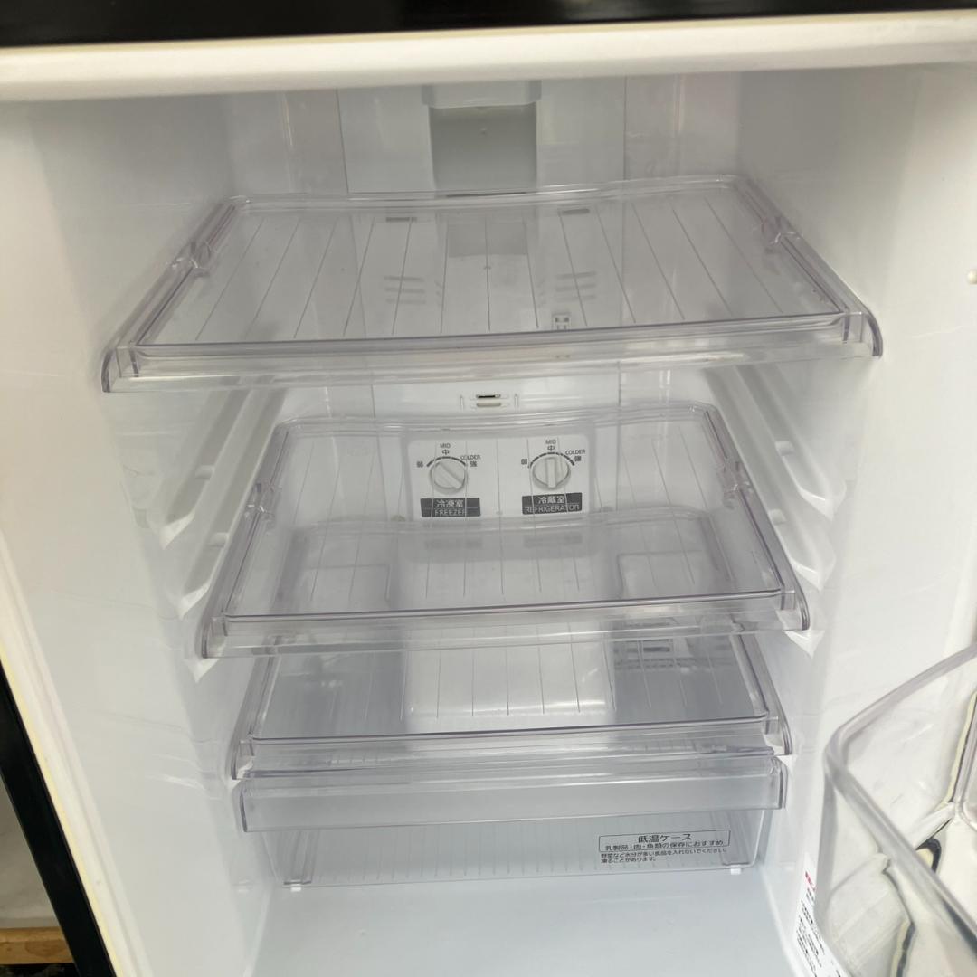 福岡市 限定】三菱 ブラック 冷蔵庫「霜が付かない」2ドア 製氷 配達無料♬