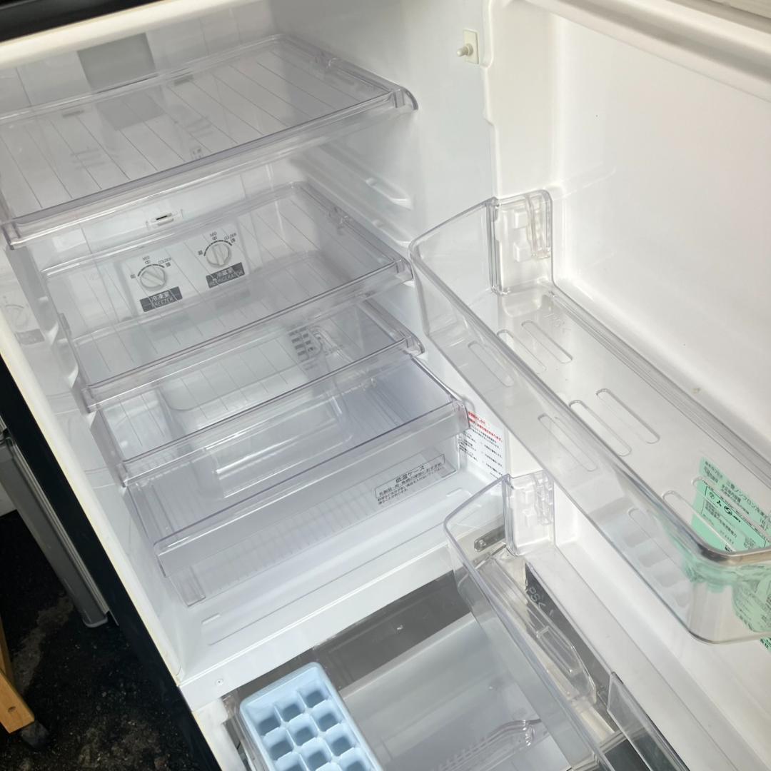 福岡市 限定】三菱 ブラック 冷蔵庫「霜が付かない」2ドア 製氷 配達無料♬