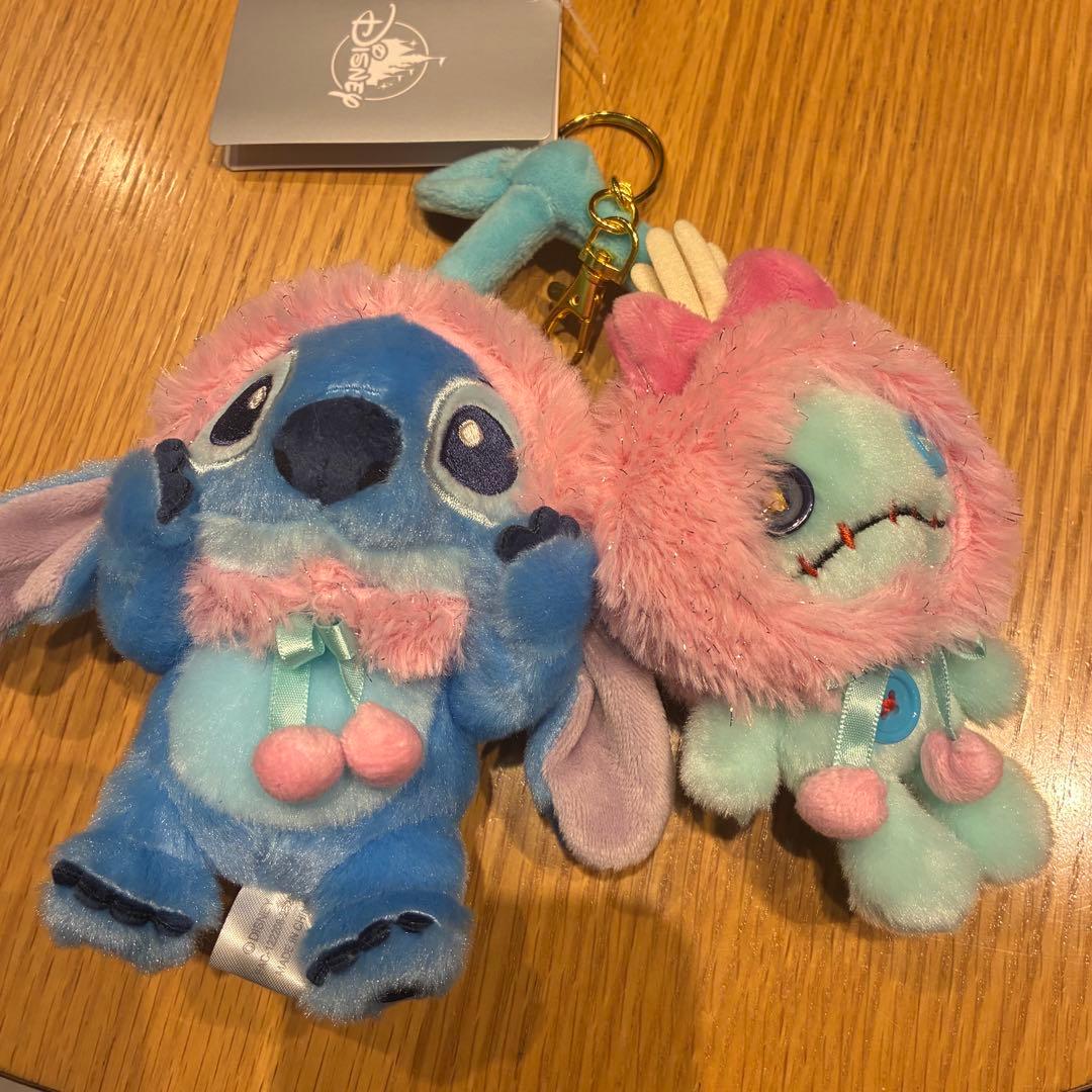 明日発送可】ディズニー スティッチ スクランプ ぬいぐるみ