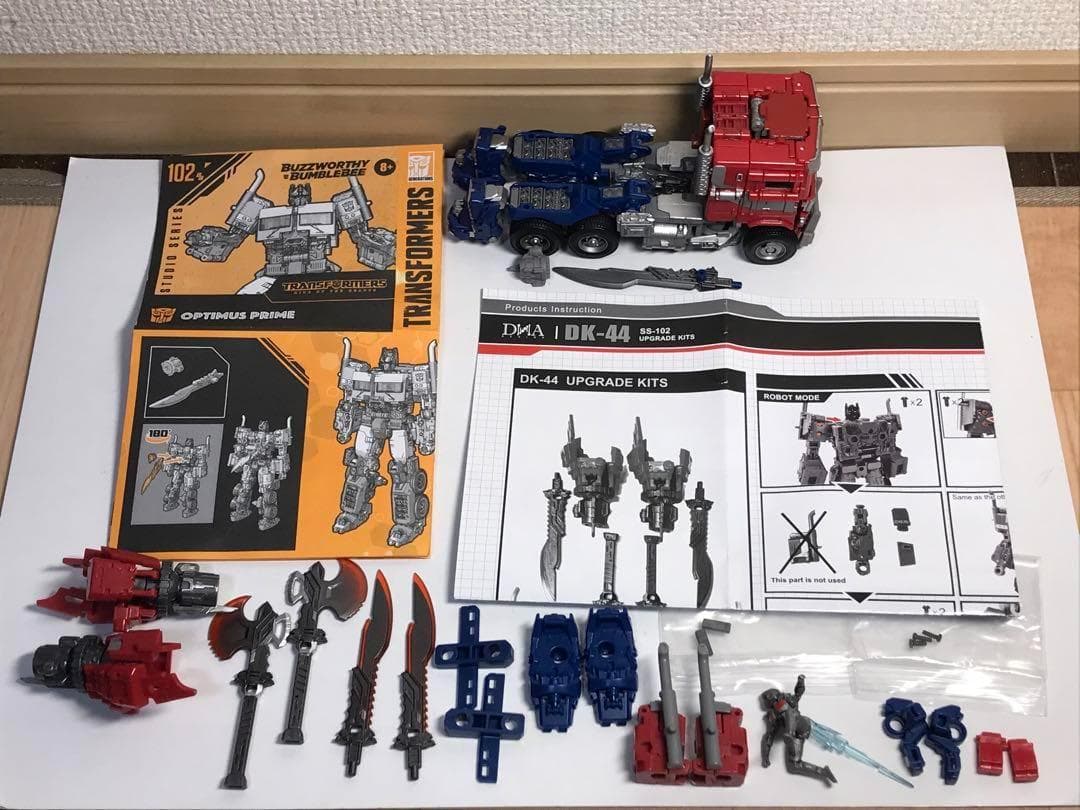 オプティマスプライム　DK-44 アップグレードキッド Amazon.co.jp: 青い部屋Aoiheya DNA Design DK-44 SS-102 TF Upgrade