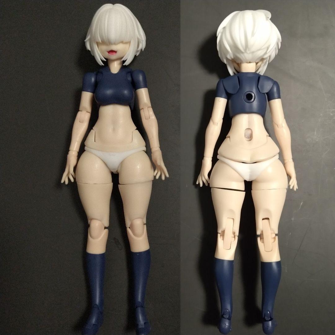 メガミデバイス バスタードール用カスタム頭部、ボディ、下半身キット