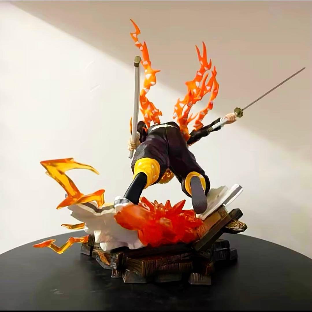 28cm 鬼滅の刃 我妻善逸 火雷神 フィギュア ガレージキット - メルカリ