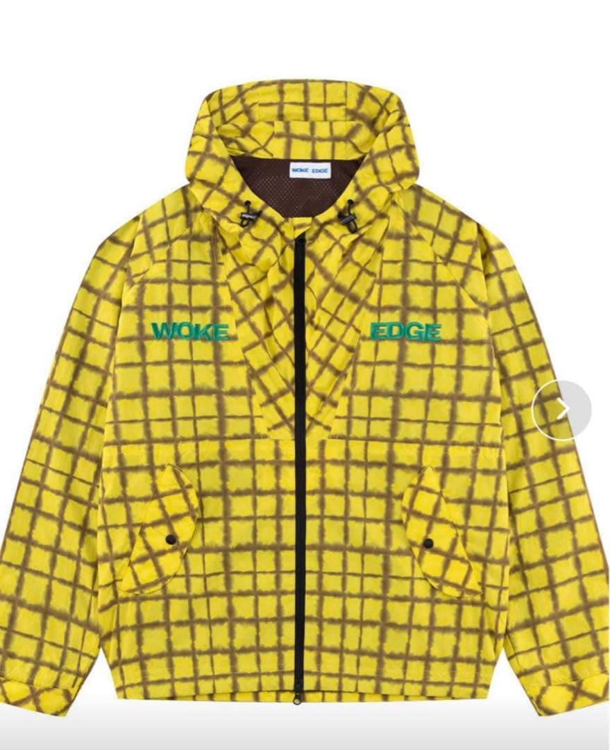 ゆうさん専用WOKE EDGE Tiedye Check Parka WOKE EDGE/ウォークエッジTiedye Check Parka（その他ブルゾン