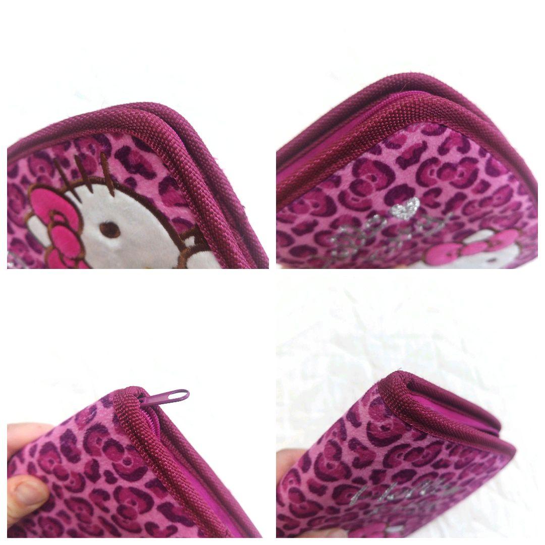 ハローキティ / 母子手帳 マルチ ケース ヒョウ柄】平成 レトロ レア