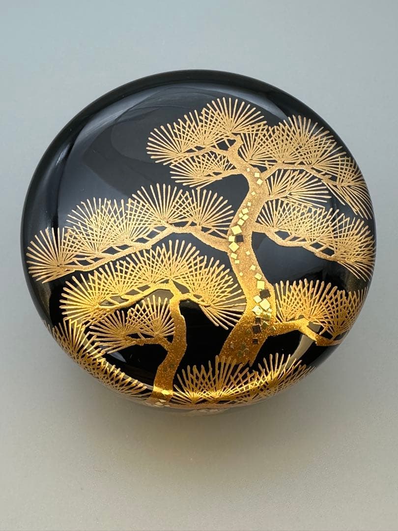 茶道具 棗 一后一兆 松波蒔絵