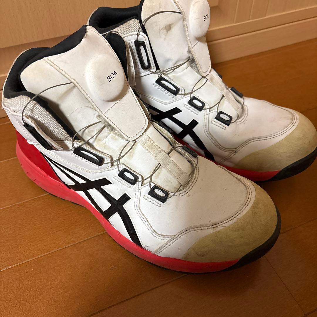 アシックス BOAシステム ハイカット 28.0㎝　ウィンジョブ　CP304 ウィンジョブ アシックス 安全靴 BOA ハイカット CP304 Boa ダイヤル式