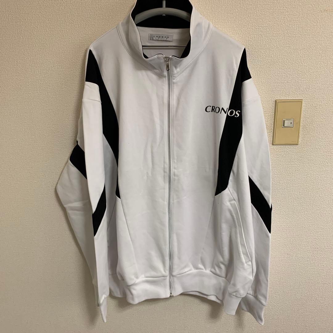 CRONOS ホワイト ジャージ Lサイズ CRONOS WOMEN TRUCK LONGPANTS【WHITE】