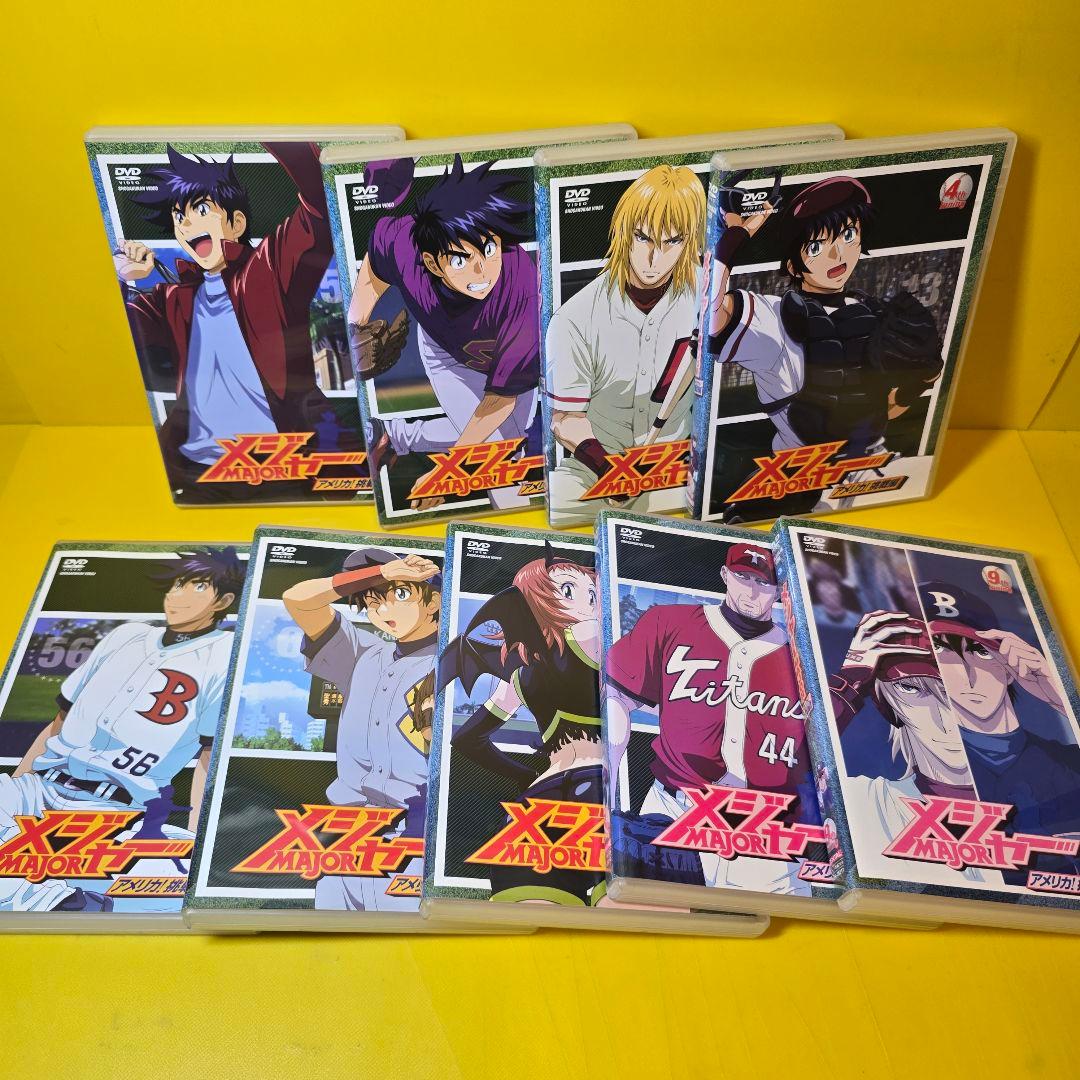 新品ケース交換済み　メジャー1期～6期+セカンド+劇場版　DVD全74巻セット