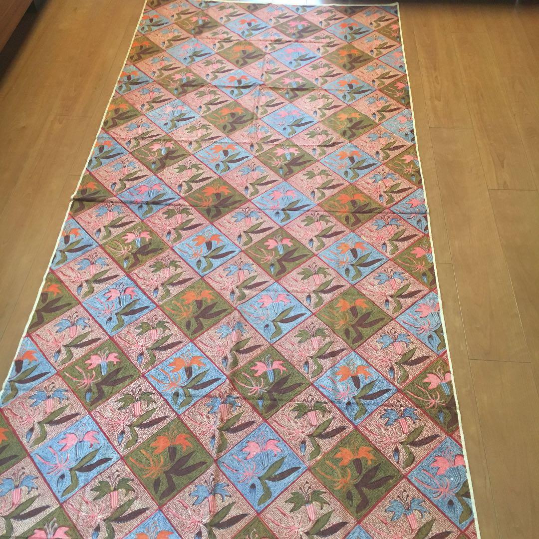 古布 ジャワ更紗（バティック）戦前 プカロンガン 菱ユリ紋 - メルカリ