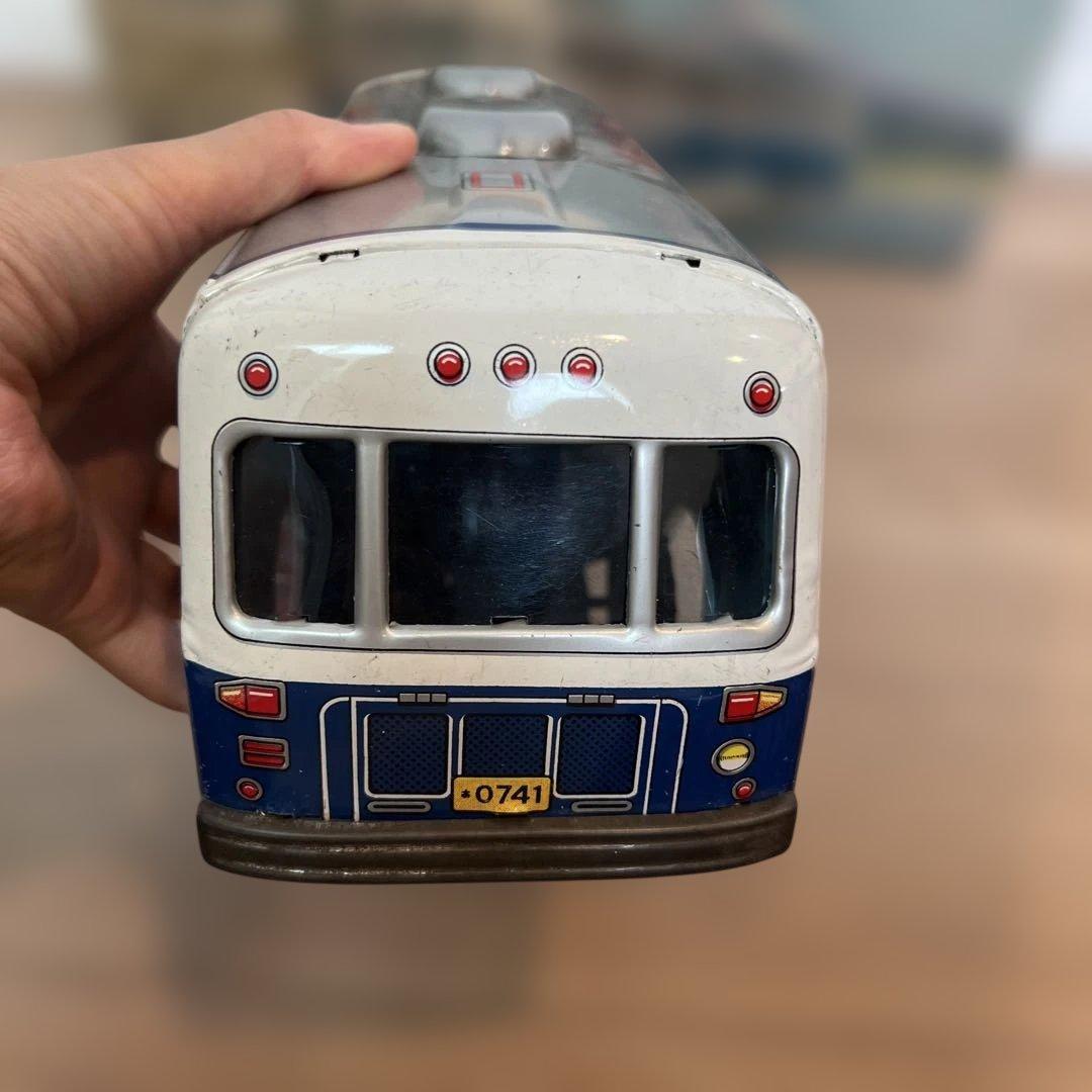 DAIYA ブリキのおもちゃ 東名高速バス