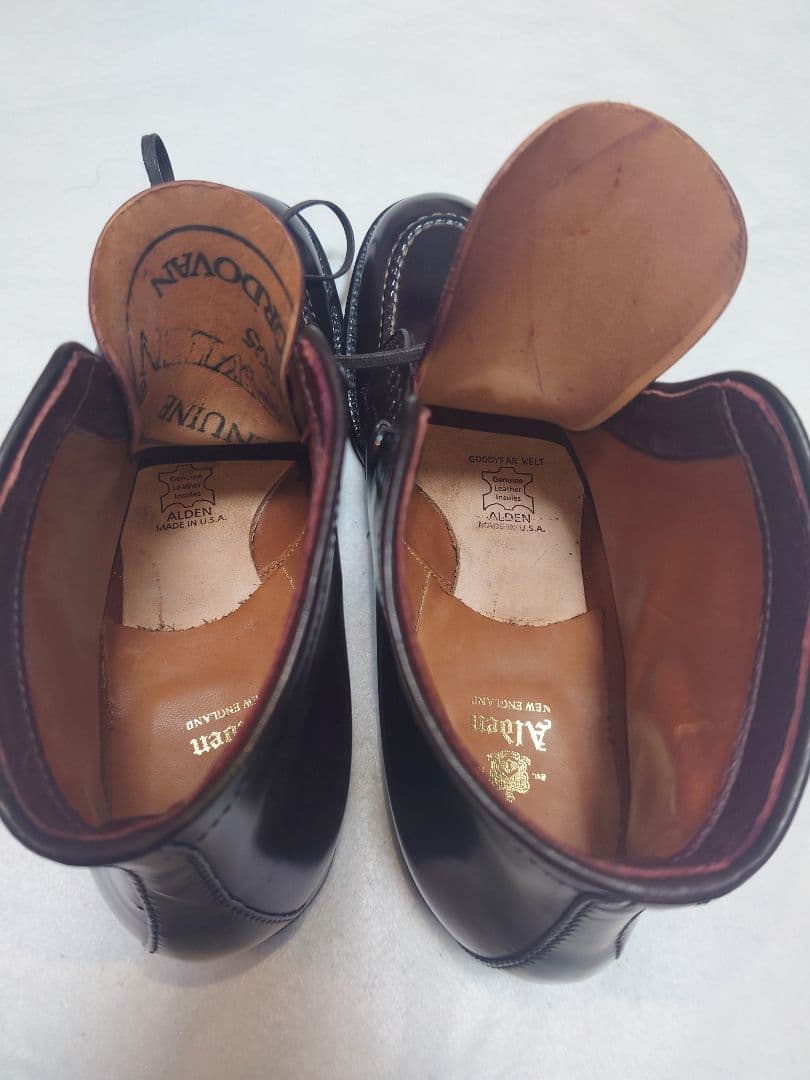 Alden オールデン コードバンブーツ 45698H 8.5D