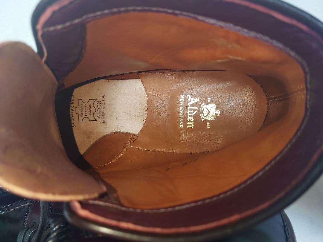 Alden オールデン コードバンブーツ 45698H 8.5D