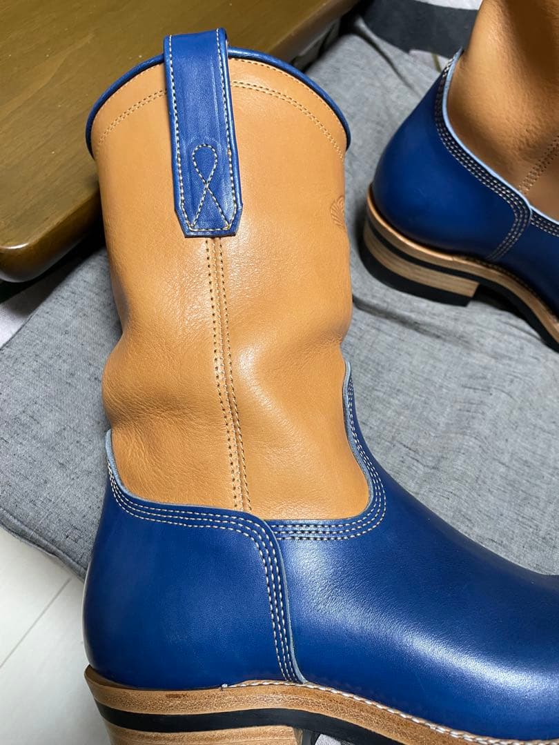 ぜローズ ウエスタンペコス ウエスコ 8.5EE エンジニア ホワイツ