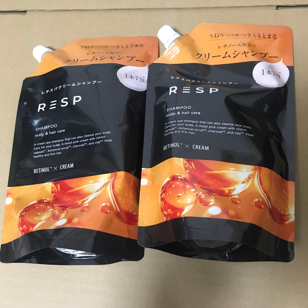 レチスパクリームシャンプー 詰め替え 400g 2袋セット - メルカリ