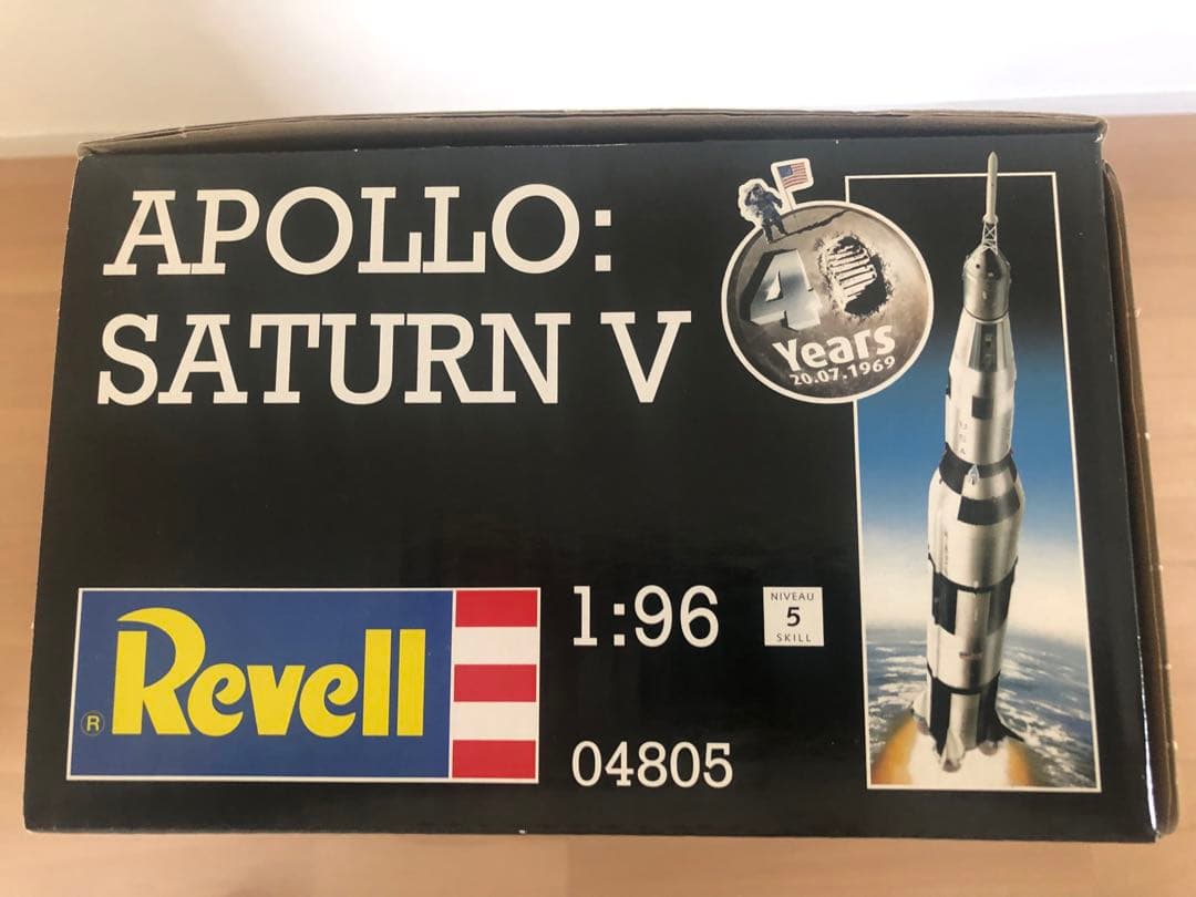 レベル 1/96 アポロサターンV型 Revell ハセガワ - メルカリ