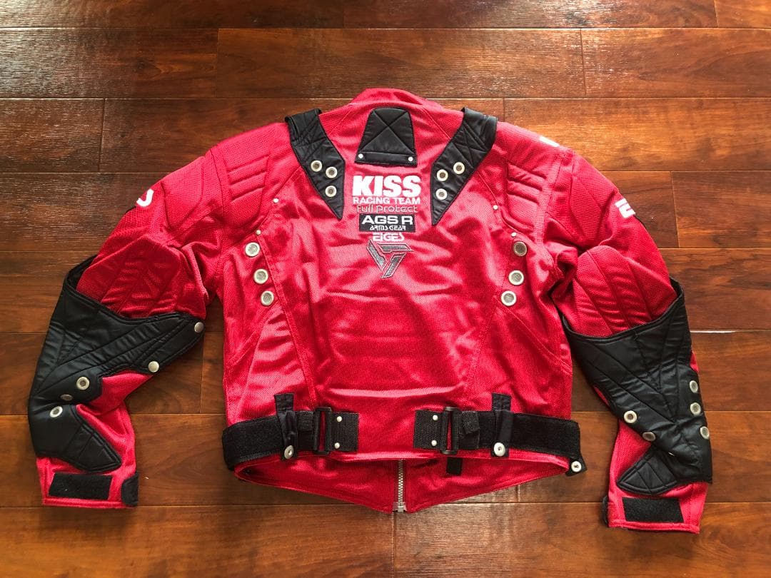 KISS RACING TEAM レーシングジャケット Mサイズ バイク - メルカリ