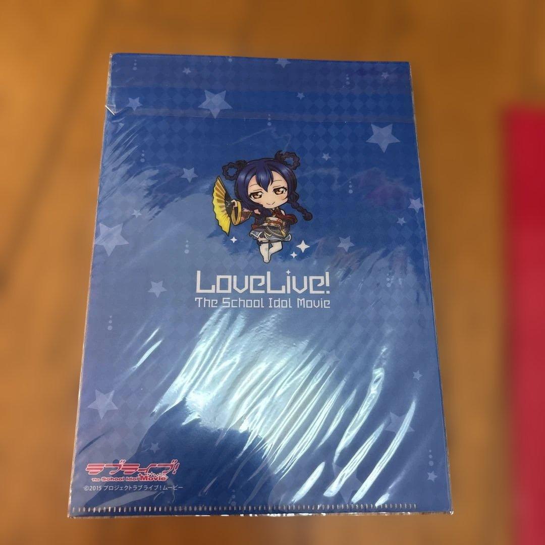 ラブライブ μ's 映画特典 園田海未 クリアファイ - メルカリ