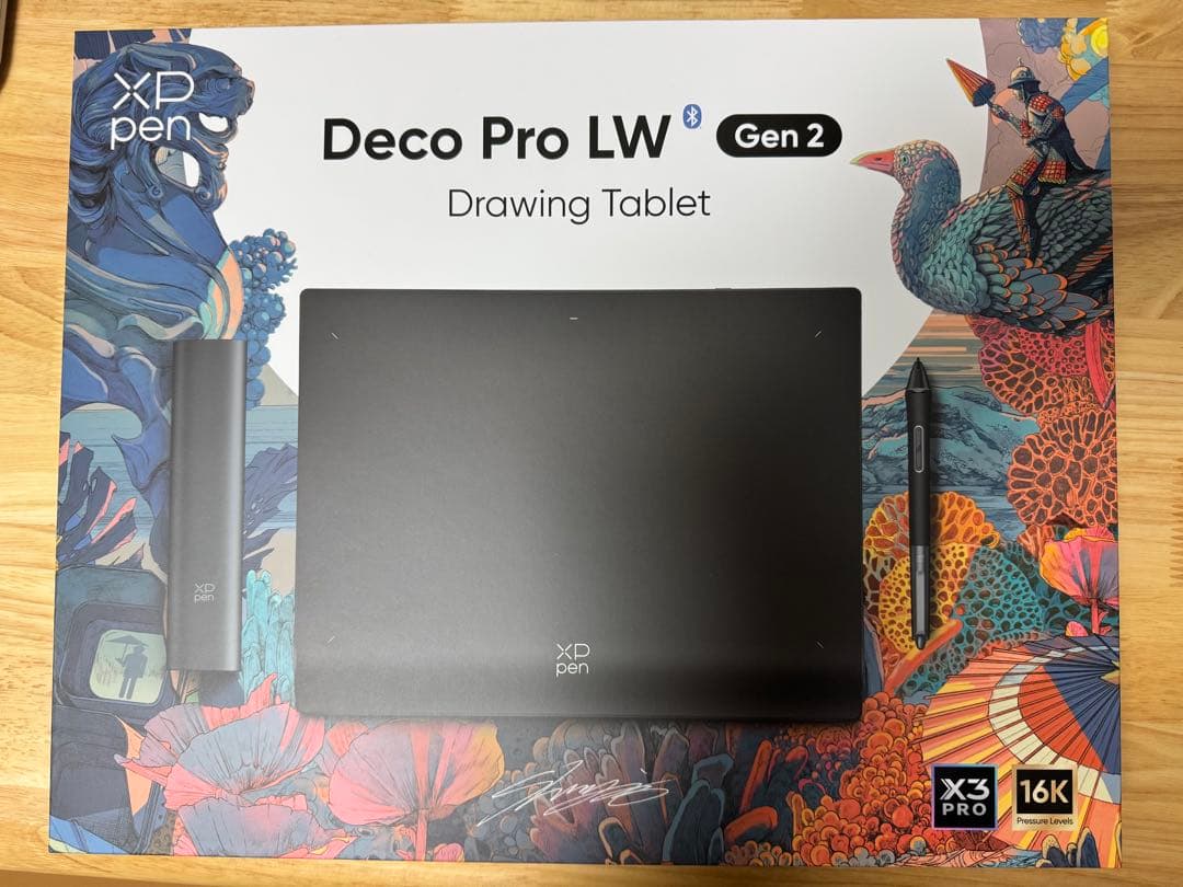 XPPEN Deco Pro LW Gen 2 ペンタブレット 本体一式中古