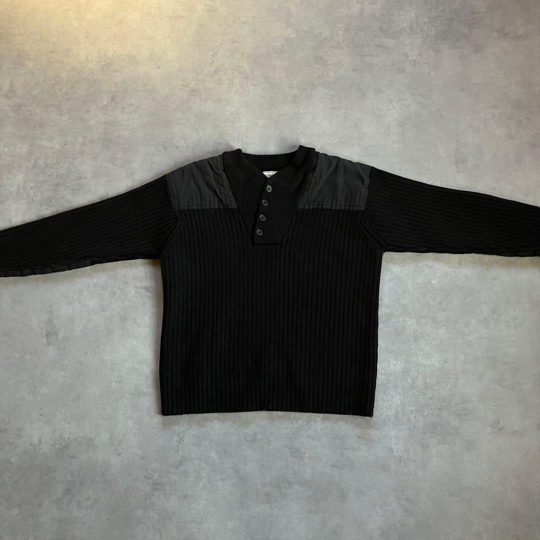 トップス 90s l.l.bean henry neck commando sweater