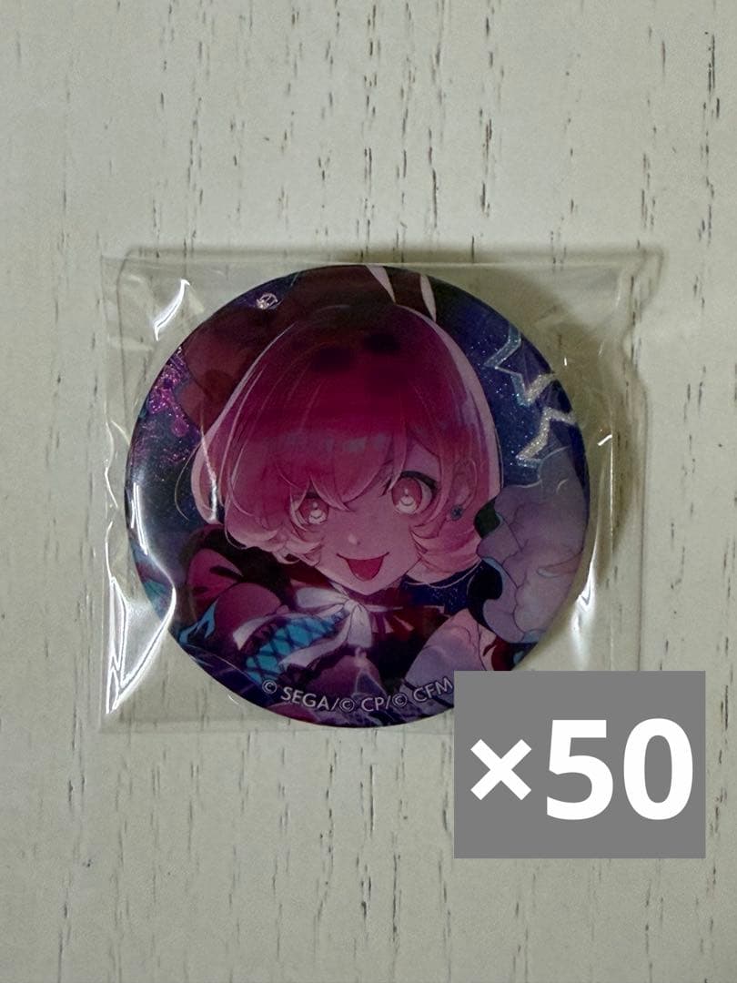 プロセカ 鳳えむ グリッター缶バッジ vol.48A 50点 グリッター缶バッジ イベントイラストコレクション vol.48 A BOX 特典