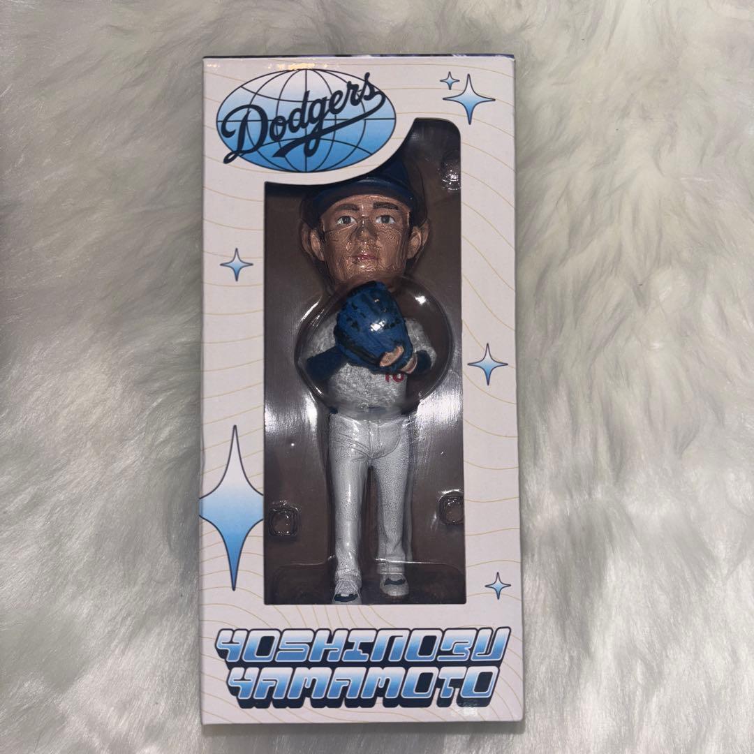 山本由伸 ボブルヘッドフィギュア 大谷翔平 山本由伸 フィギュア バブルヘッド ロサンゼルス・ドジャース