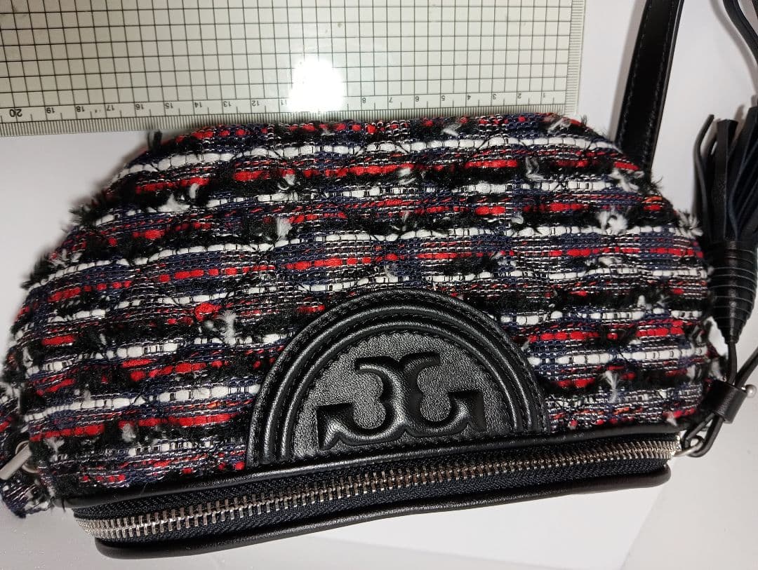 トリーバーチ 61482 FLEMING TWEED BAG ウエストバッグ - メルカリ