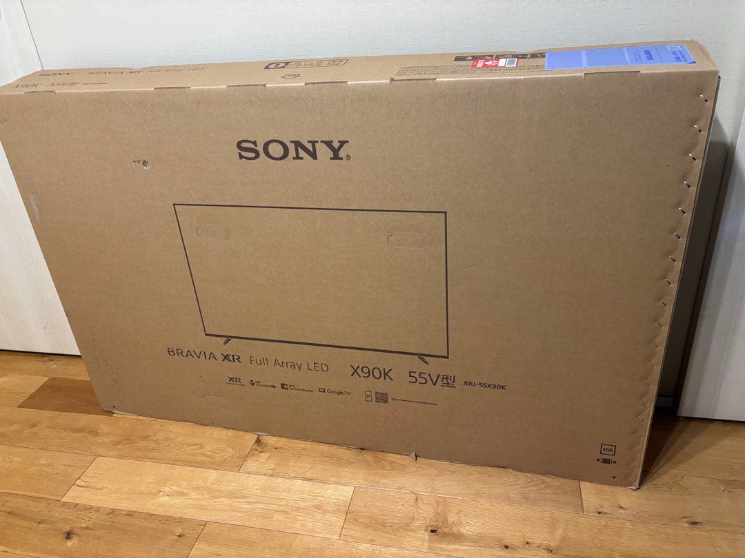 SONY BRAVIA X90K 55V型 Full Array LED Sony X90K 55” Class 4K HDR Full Array LED TV with Google TV | XR55X90K