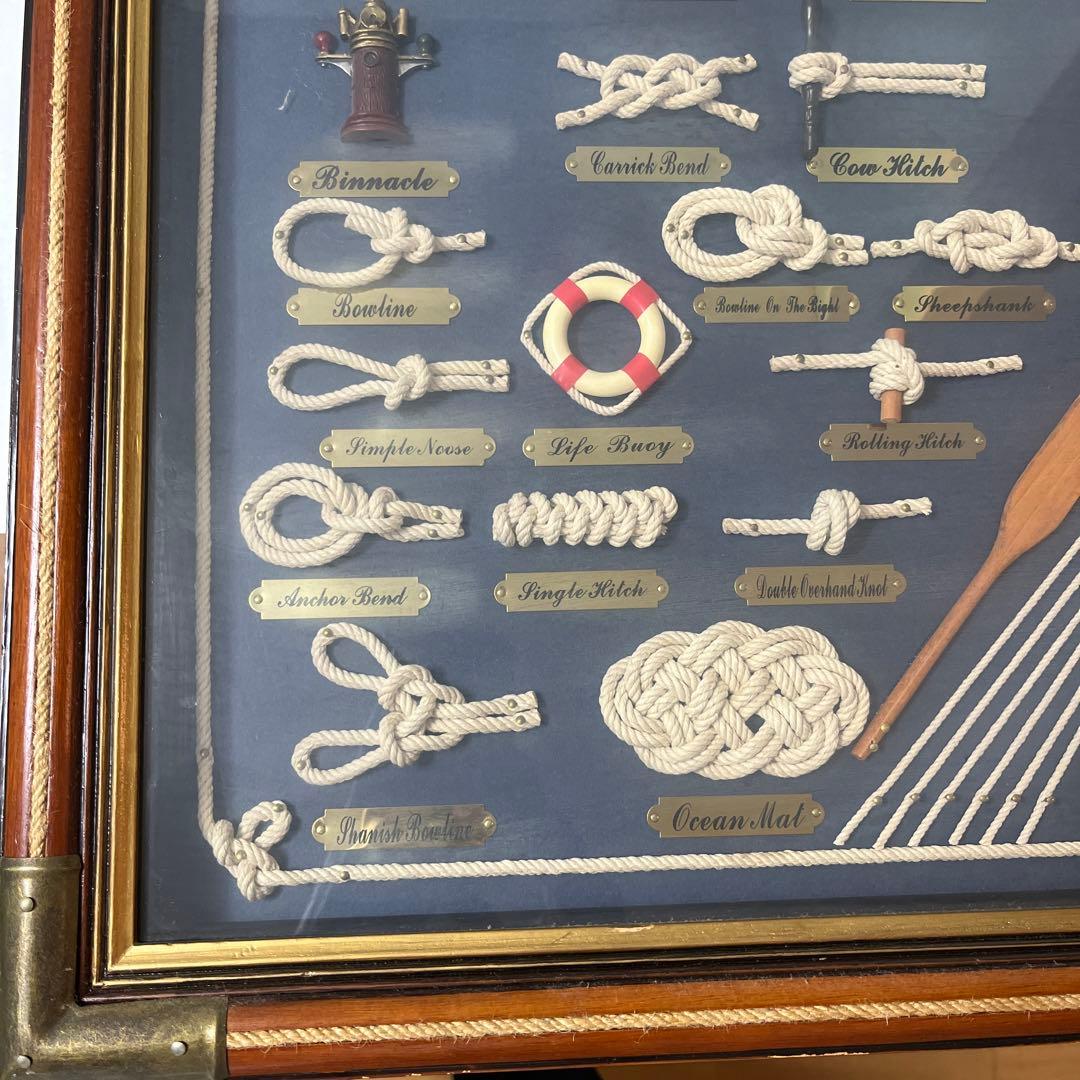 ノットボード ロープノット ロープノット額 73cm×43cm - メルカリ