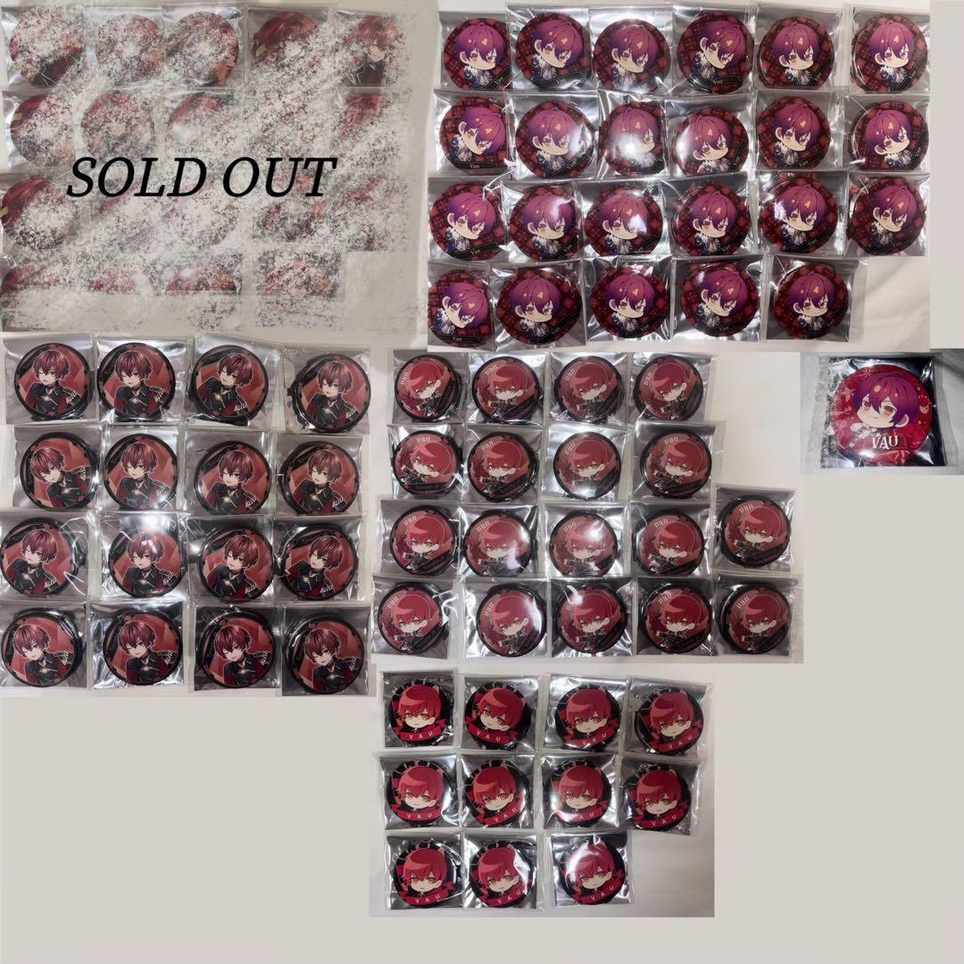 ばぁう 騎士A 騎士X 缶バッジ まとめ売り Knight X - 騎士X - 缶バッジ 集合 ばぁうさん タケヤキ翔さん てると