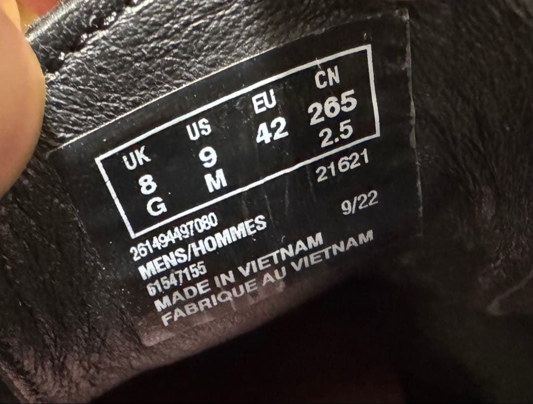 極美品　CLARKS WALLABEE GORE-TEX 42 26.5cm