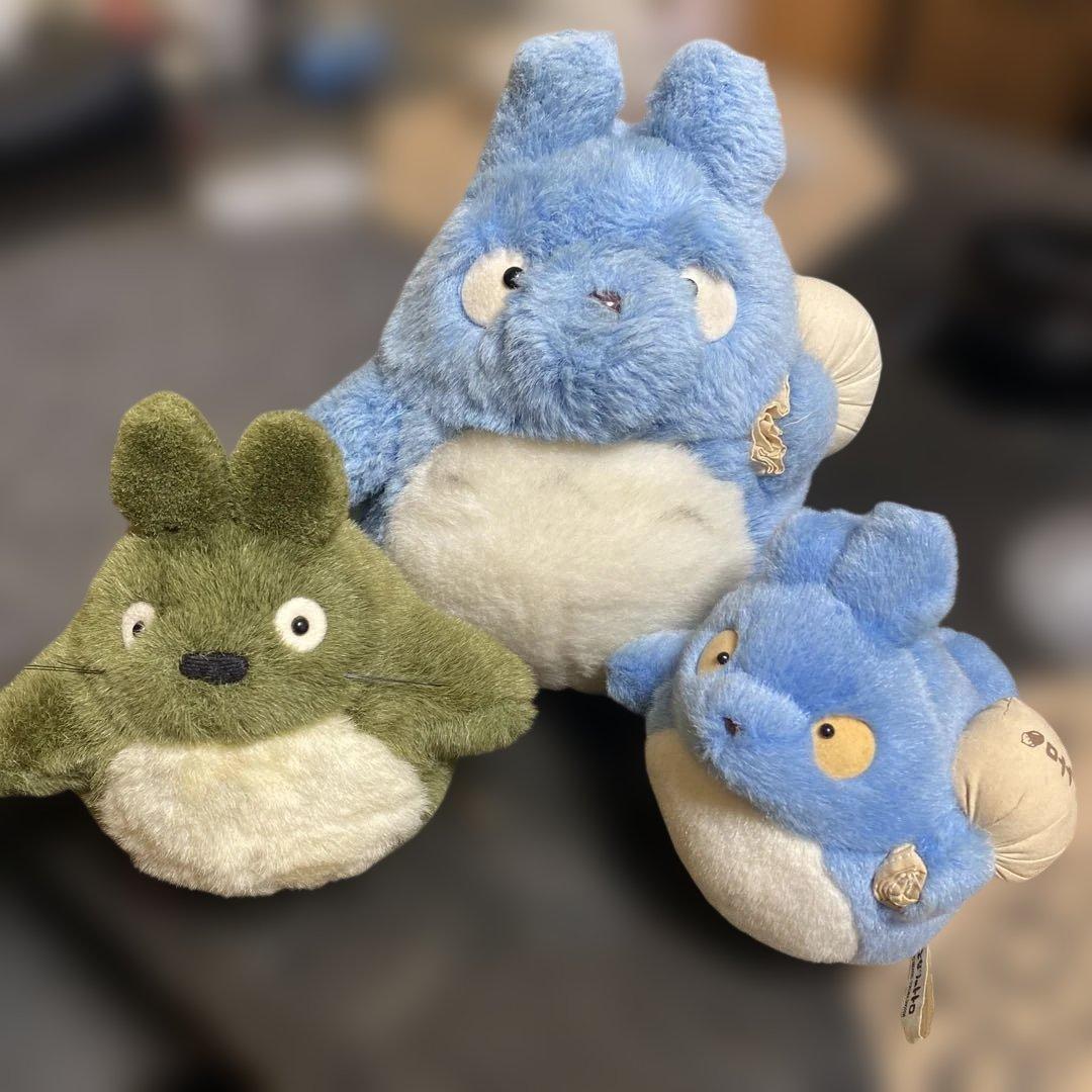 トトロぬいぐるみ｛初代） ジブリ - トトロ ぬいぐるみ となりのトトロ 初期 ジブリ レア 徳間