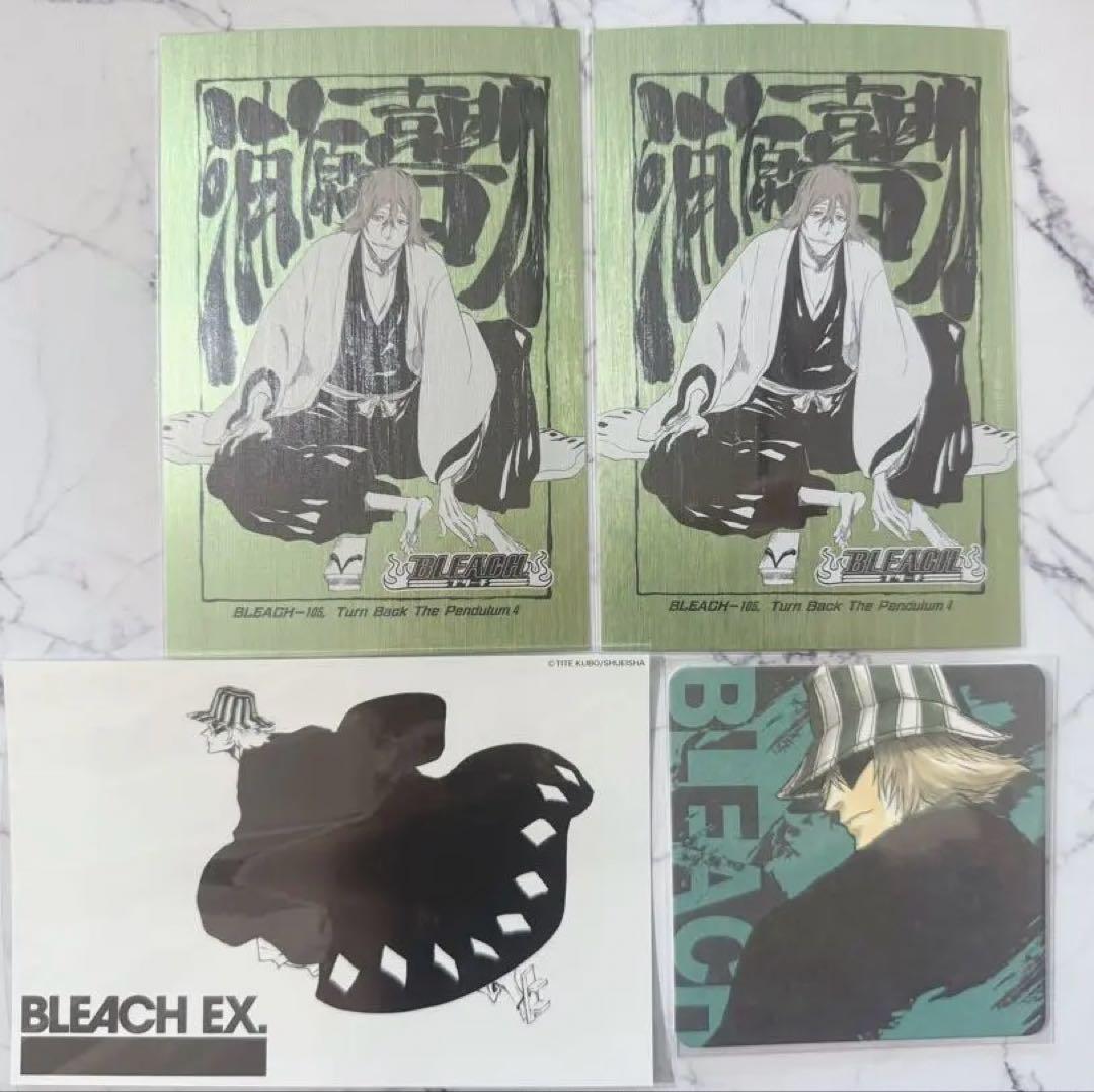 BLEACH 浦原喜助 扉絵ポストカード 原画展ポストカード 特典コースター