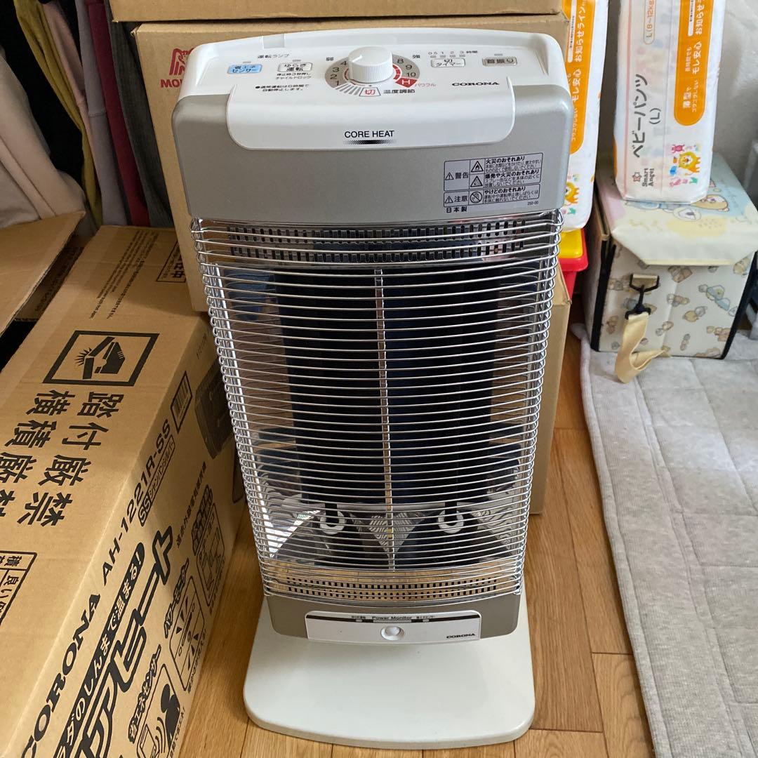 コロナ コアヒート 遠赤外線ストーブ AH-1221R 縦横自在 - メルカリ