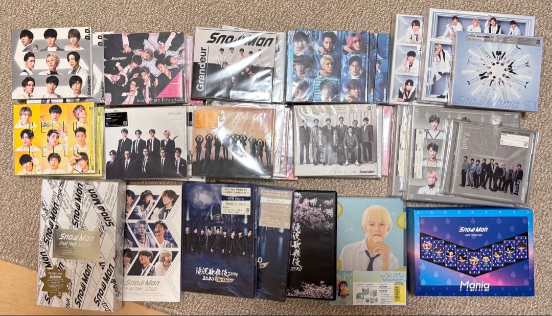 Snow Man シングル・アルバム・Blu-ray・円盤 まとめ売り - メルカリ