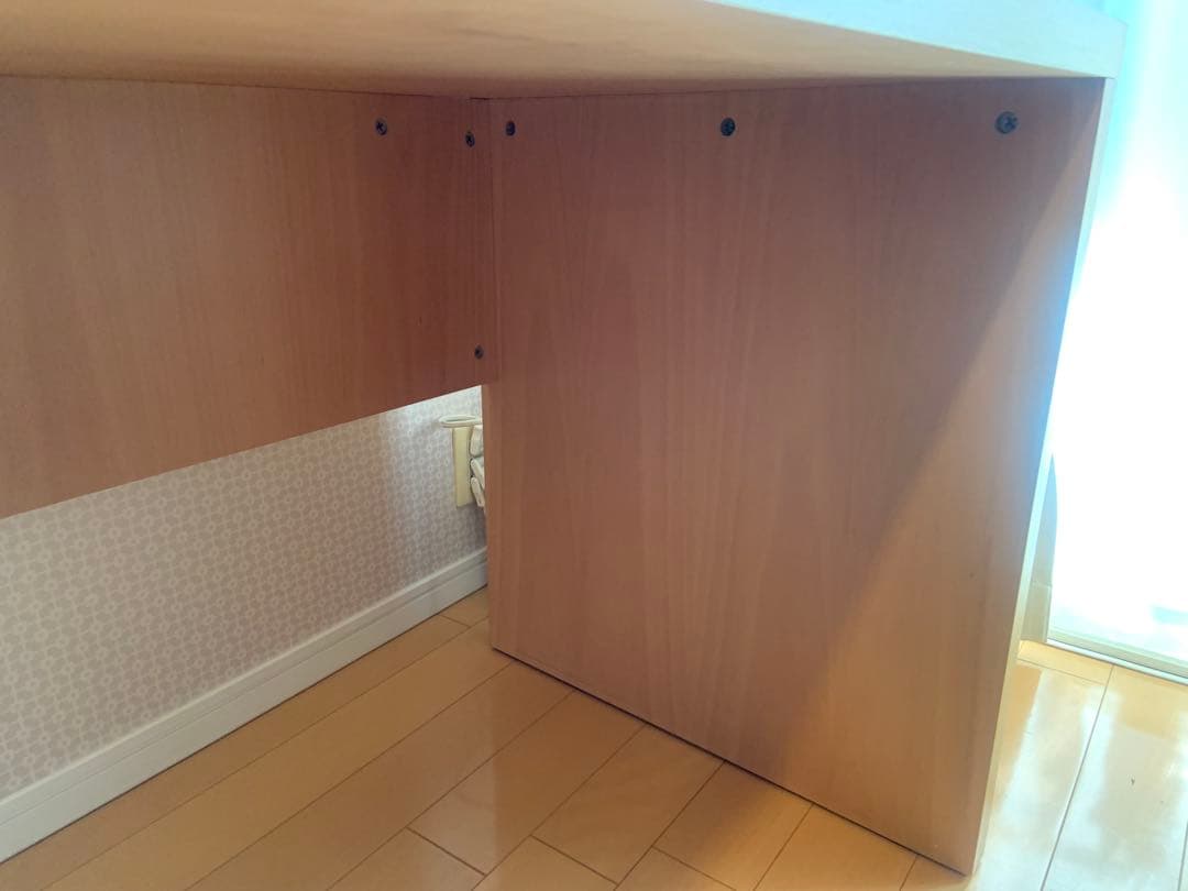 無印良品 MUJI 無垢材デスク ブナ材 コの字 廃盤 - メルカリ