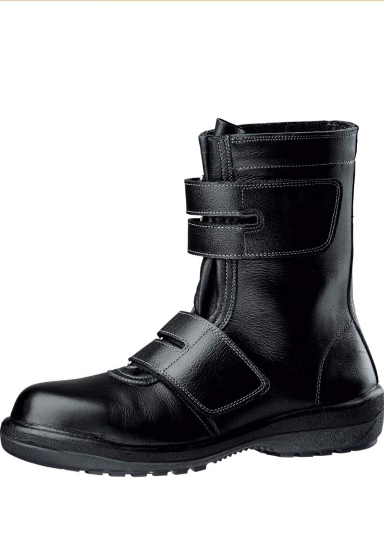 【新品・未使用】Rubbertec（ミドリ安全）安全靴 ブラック 25.5cm