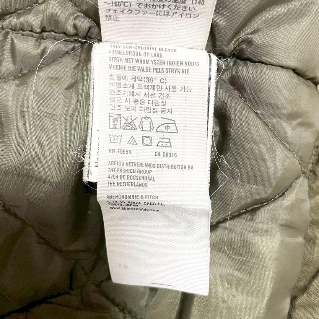 y2k❤️ 00s Abercrombie & Fitch ファー付 モッズコート - メルカリ