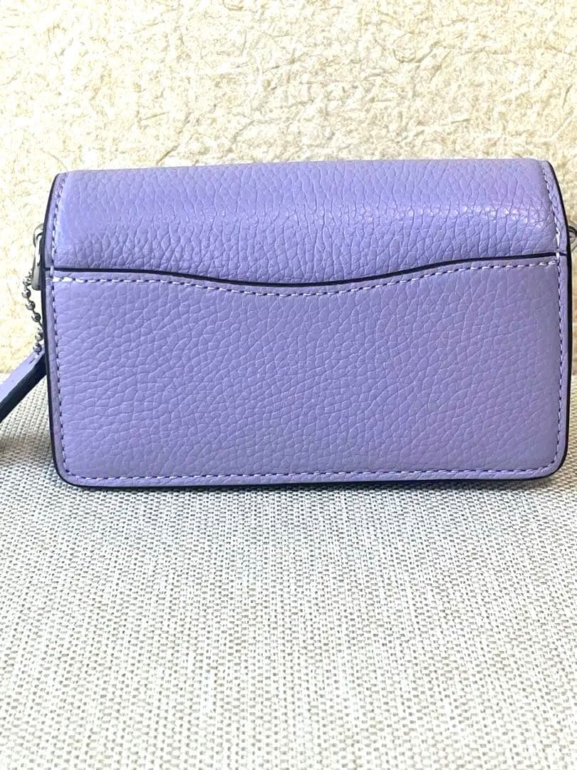 新品未使用】COACH タビー12 ミニショルダーバッグ パープル 紫 - メルカリ