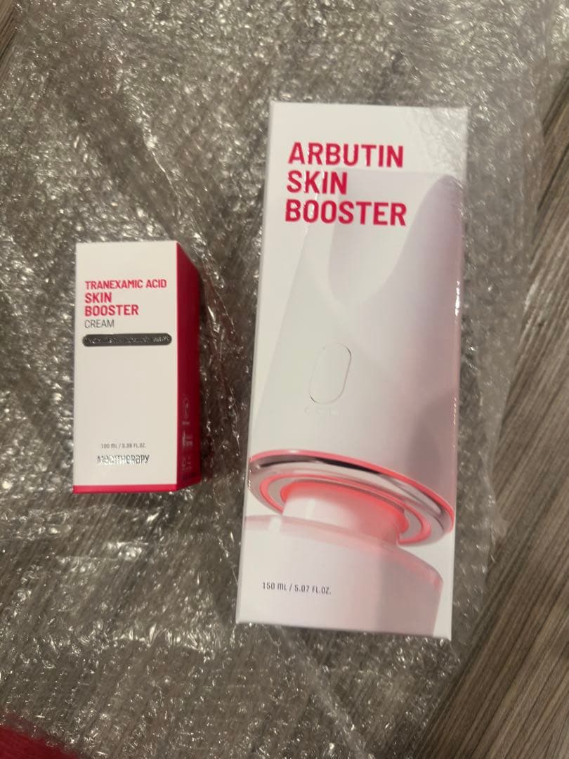 ボディ・フェイスケア ArbutinSkinBooster. Tranexamic AcidCream Tranexamic Acid Skin Booster – 4-Week Microcurrent Device & Cream