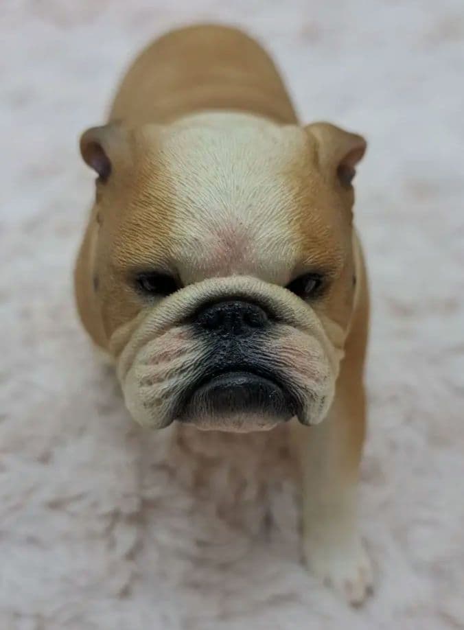 ブルドック　置物 フレンチブルドッグ 置物 陶器 インテリア バイクの通販 by RUNAshop