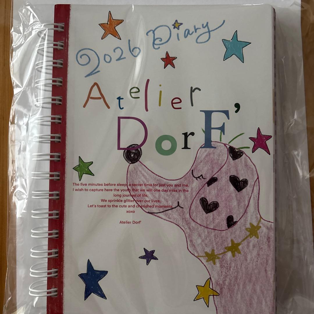 Atelier DorF 2026スケジュール帳の通販｜thasniri.com