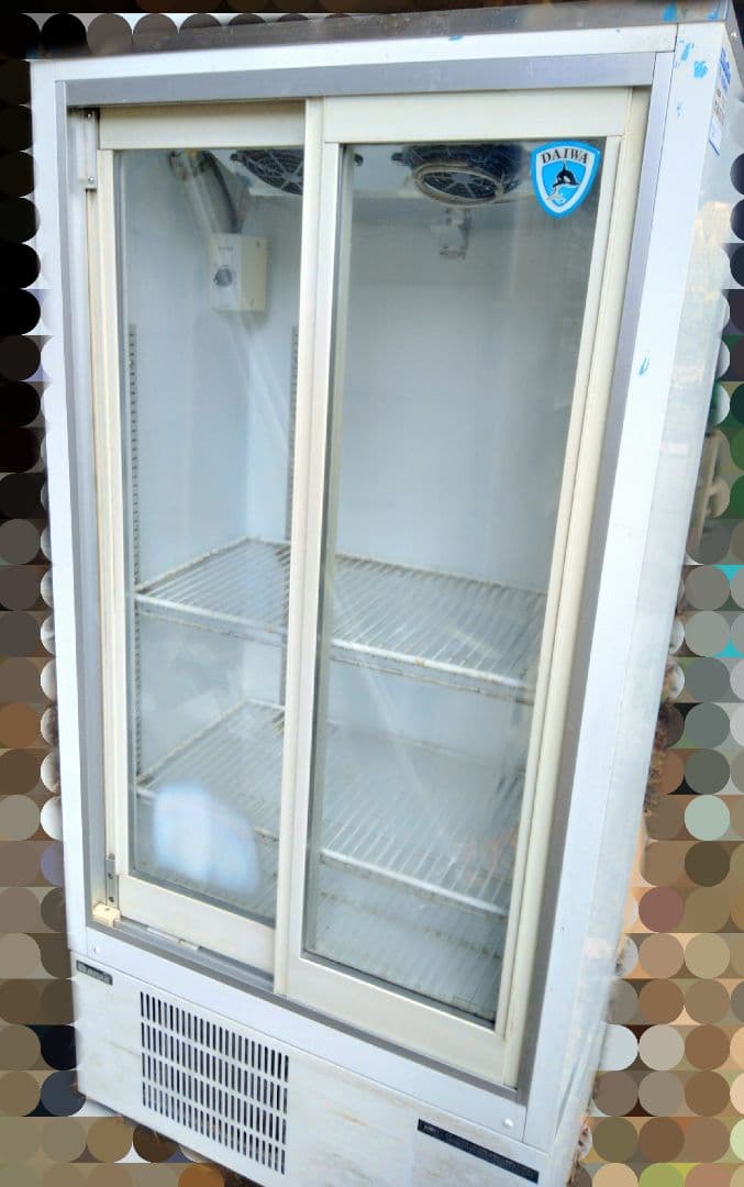 ダイワ DAIWA 201LAU-15 冷蔵 冷凍 スライド扉 ショーケース 下置型]インバータ制御スライド扉冷蔵ショーケース エコ蔵くん | 店舗