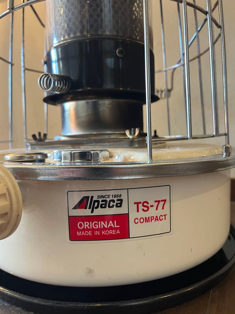 ☆本州の方限定で発送します アルパカストーブ TS-77 ＊ジャンク品