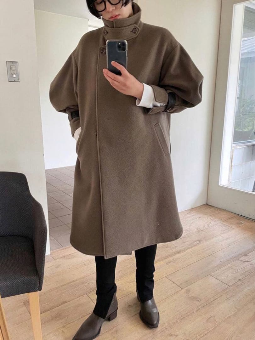 RIM ARK Cashmere blend poncho CT