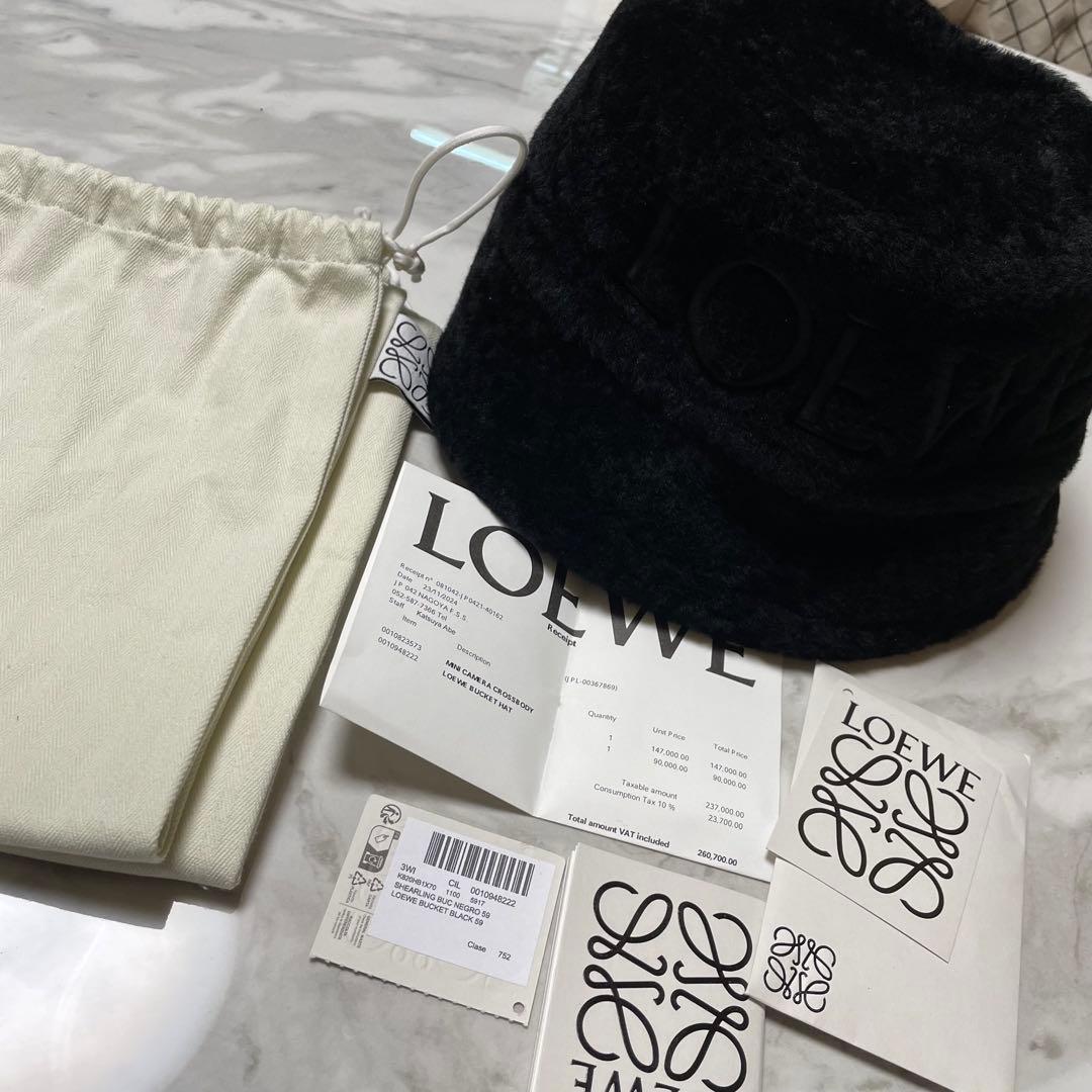 ロエベ LOEWE K820HB1X70 ハット LOEWE（ロエベ） バケットハット K820HB1X70 レディース ロゴ刺繍