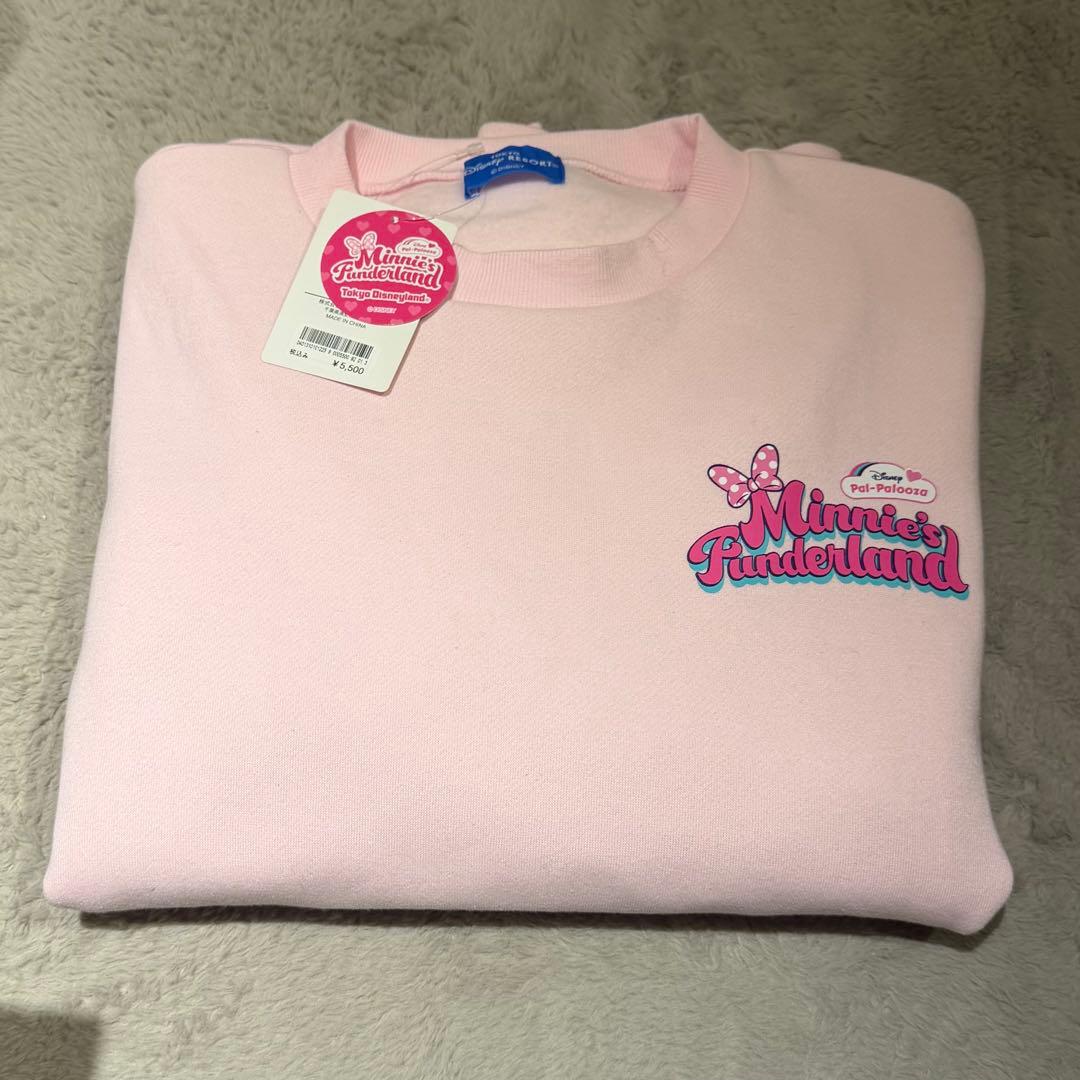 新品未使用タグ付き ディズニー ミニー パルパルーザ トレーナー